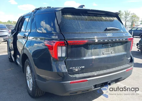 2025 Ford Explorer Active from USA, damaged, VIN 1FMUK8DH0SGA20801